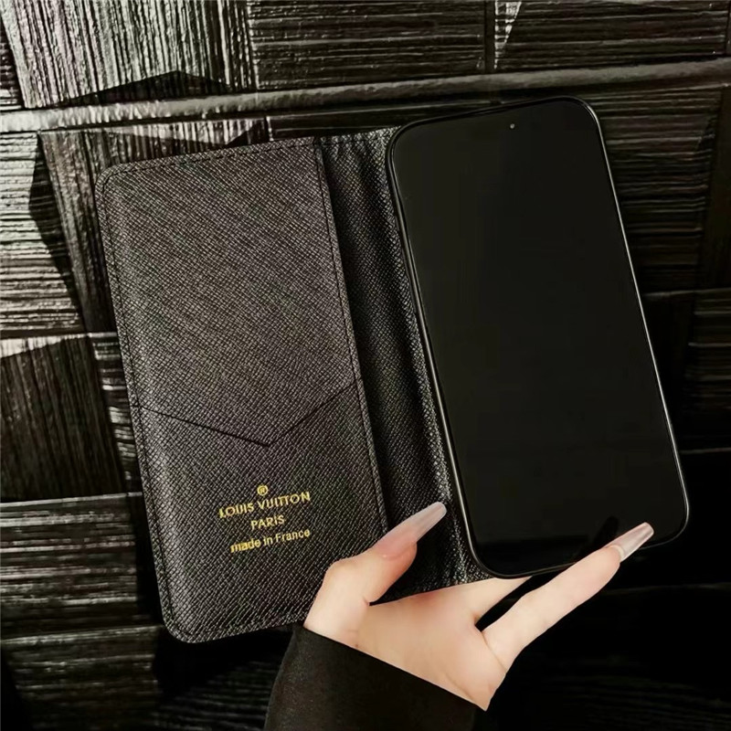 iphone17/17pro ケース 手帳型 ルイヴィトン フォリオ iphone16pro