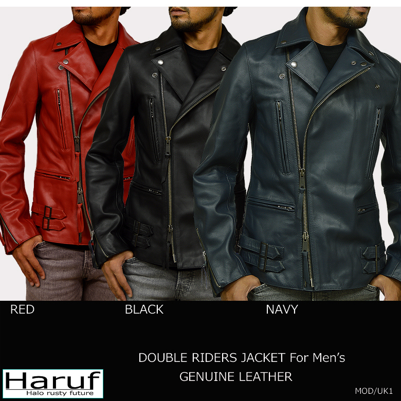 ライダースジャケット ダブルライダース ライダース レザージャケット