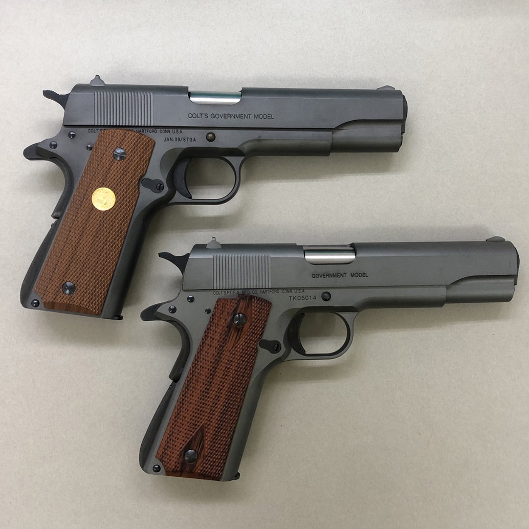 タニオコバ モデルガン GM7.5 シリーズ70 シリーズ80 の比較！