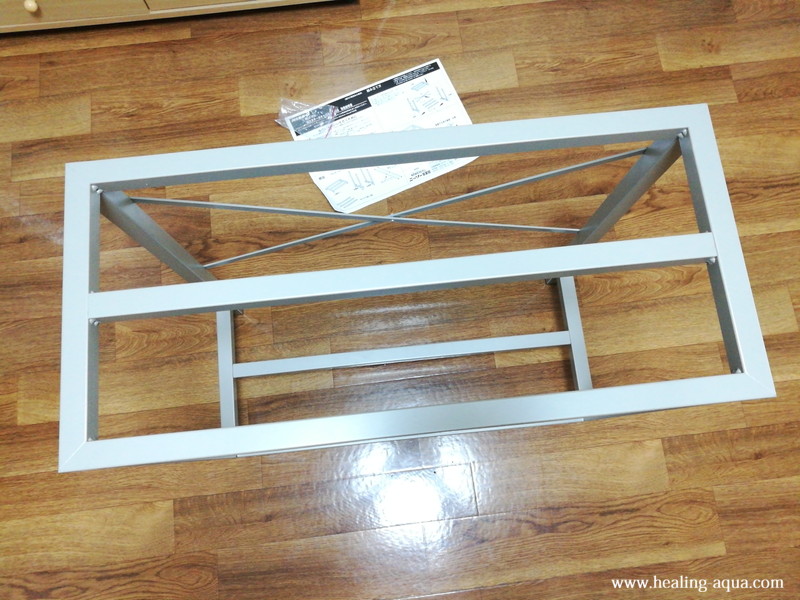 ニッソーNCS-030水槽台を購入レッドビーシュリンプ水槽変更