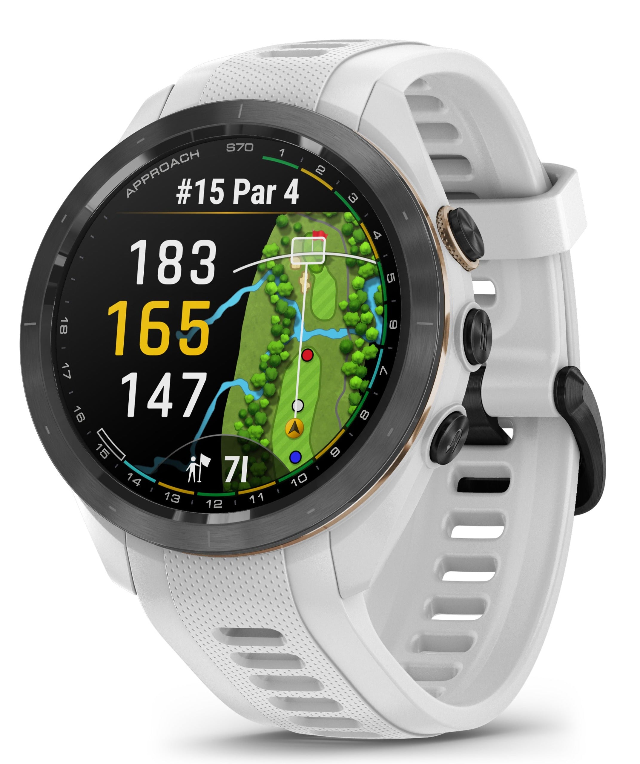 Garmin Approach S70 GPS Golf Smartwatch | Heart Rate Monitors USA