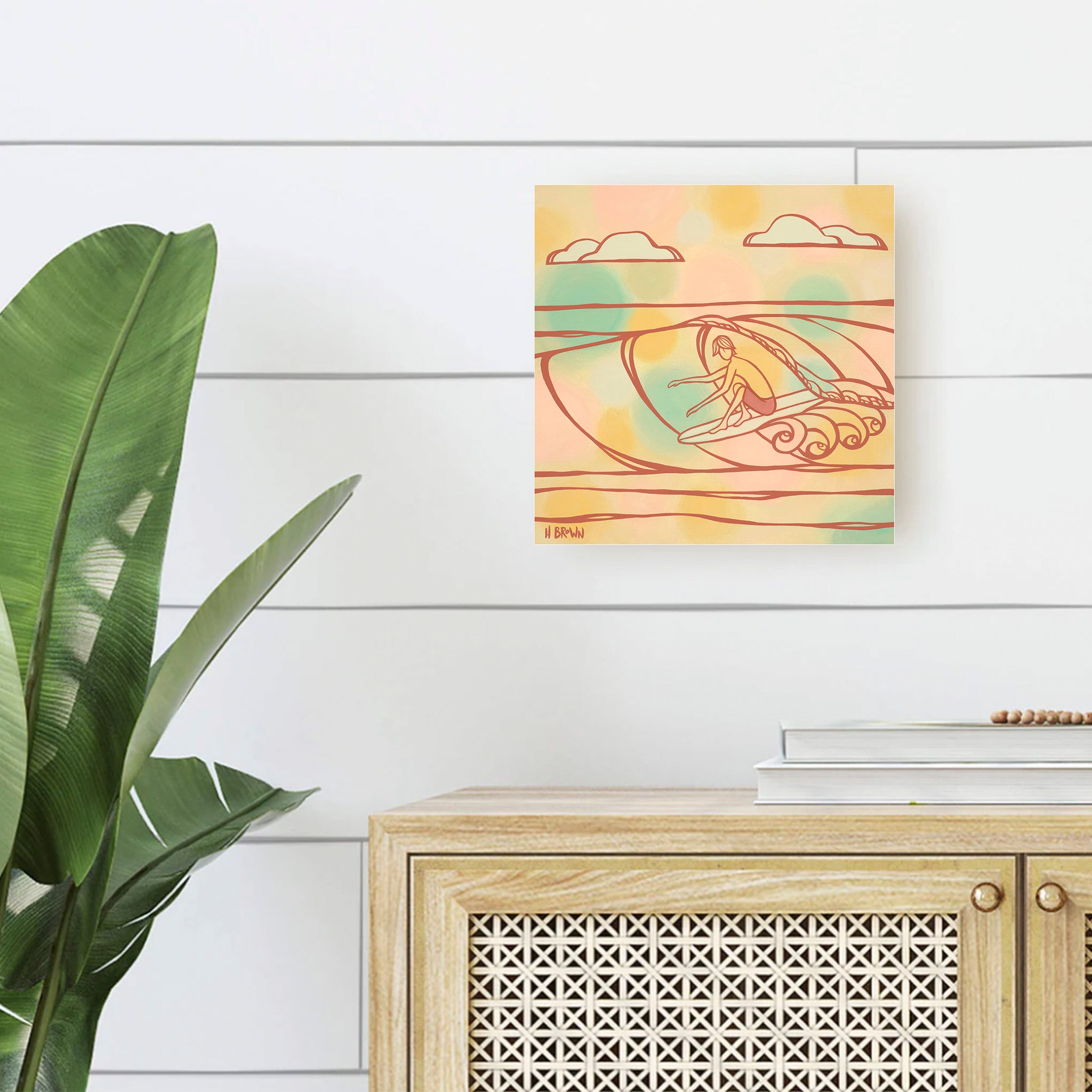 ヘザーブラウンによるキャンバスアートプリント|販売のためのハワイ風