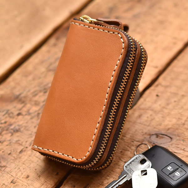 スマートキーが2つ入る多機能キーケース「革鞄のHERZ(ヘルツ)公式通販