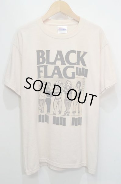 90-00's BLACK FLAG バンドTシャツ - used&vintage box Hi-smile