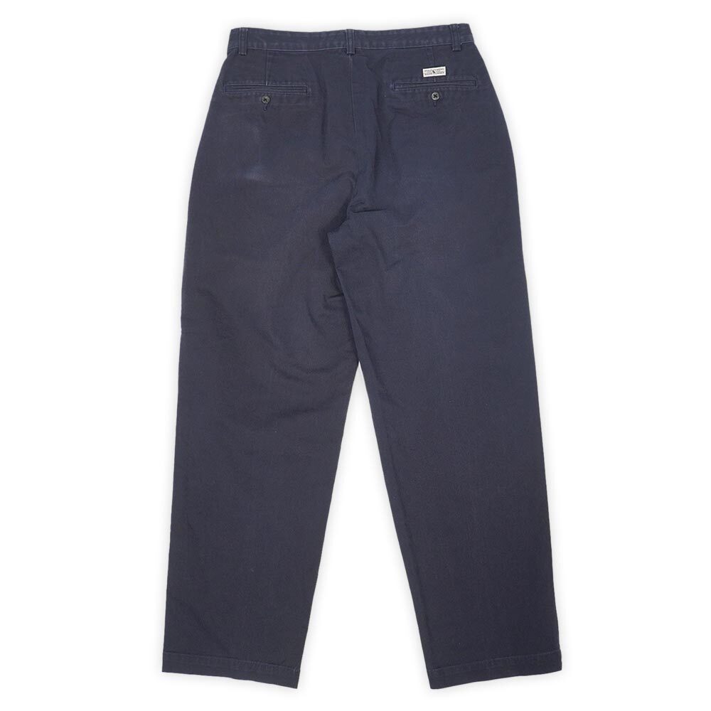 90's Polo Ralph Lauren 2タック チノトラウザー 
