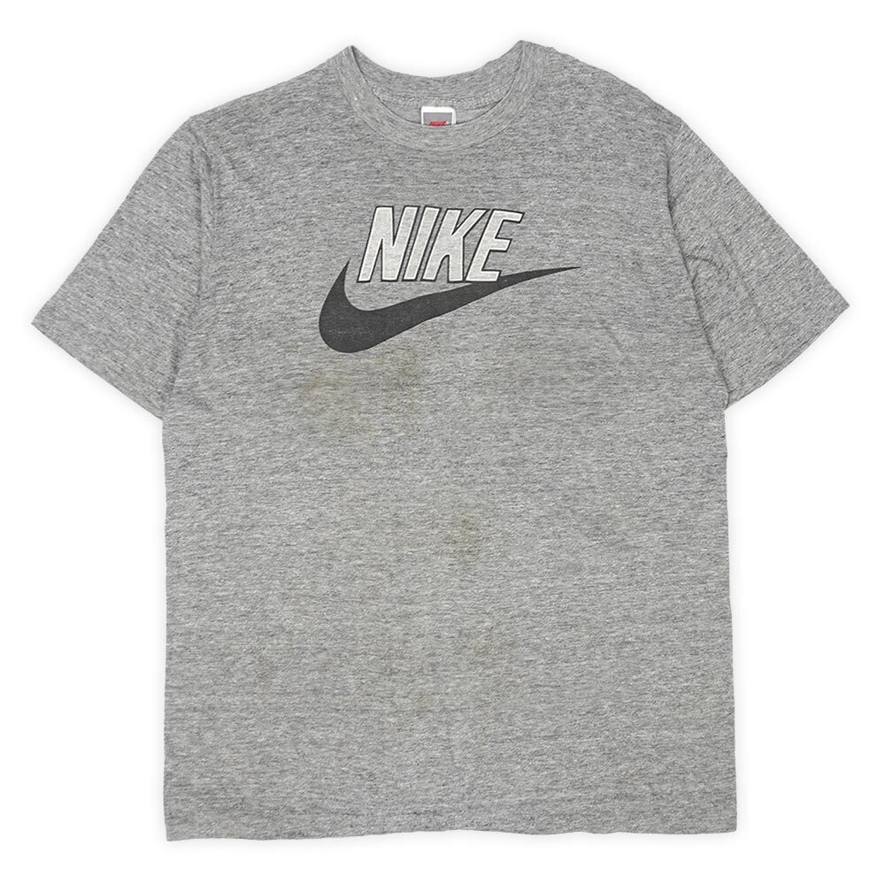 90's NIKE スウォッシュロゴTシャツ 