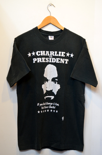 95's チャールズマンソンTEE｜VINTAGE / ヴィンテージ-T-SHIRT / T