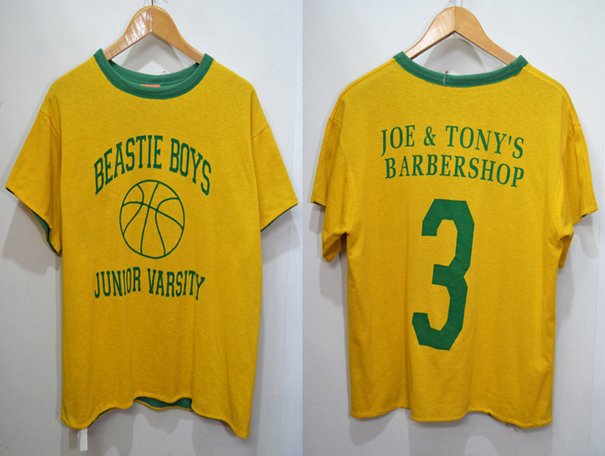 90's BEASTIE BOYS W-FACE Tシャツ - used&vintage box Hi-smile