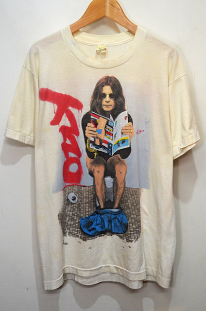90's Ozzy Osbourne プリントTシャツ - used&vintage box Hi-smile