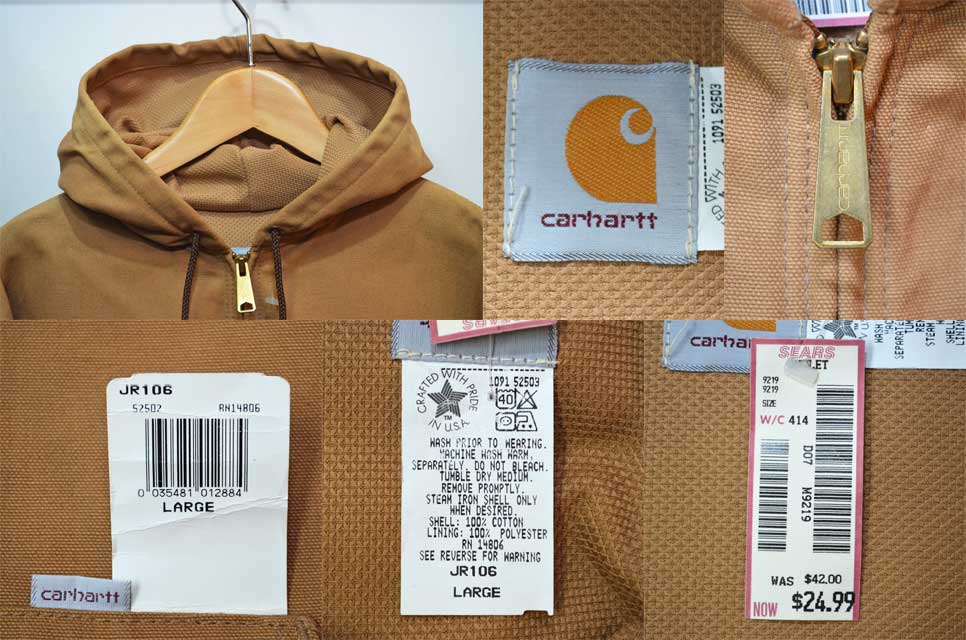 90's Carhartt アクティブジャケット “MADE IN USA / DEADSTOCK