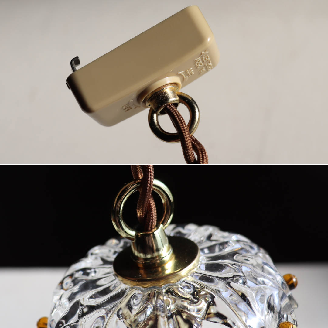 ミニシャンデリア（Forest） 1920年 フランスアンティーク ランプ ミニ