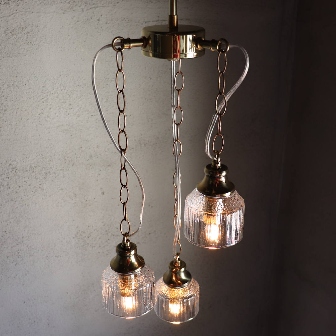 トルコガラスペンダントライト 3灯 トルコガラスペンダントライト 3灯