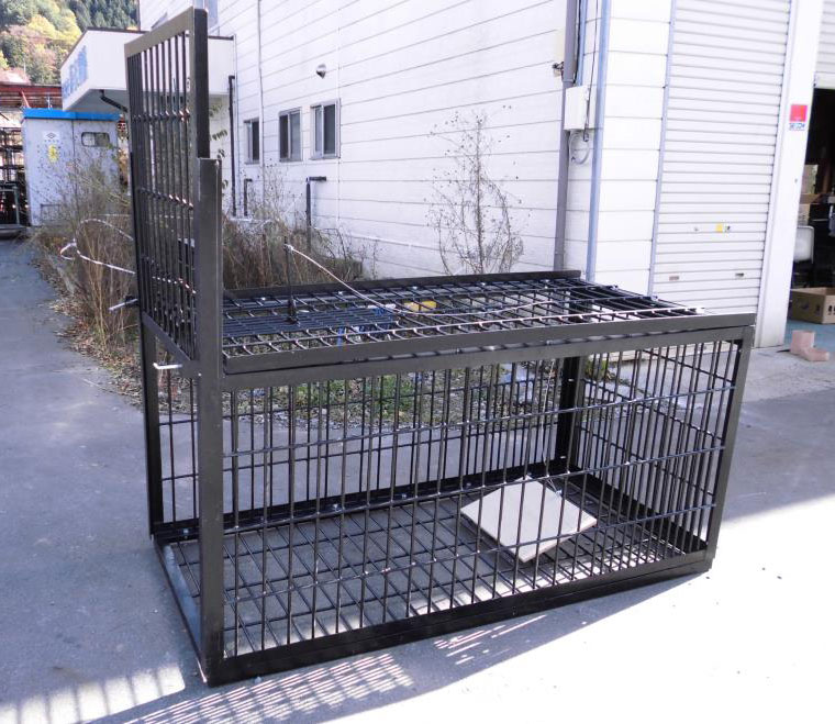 組立式箱型 クマ用捕獲檻 - 有限会社ヒットビジネス