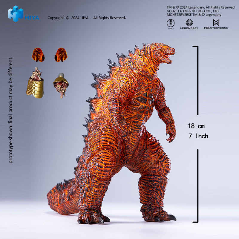 HIYA Exquisite Basic Series None Scale 7 Inch Godzilla King of the Mon