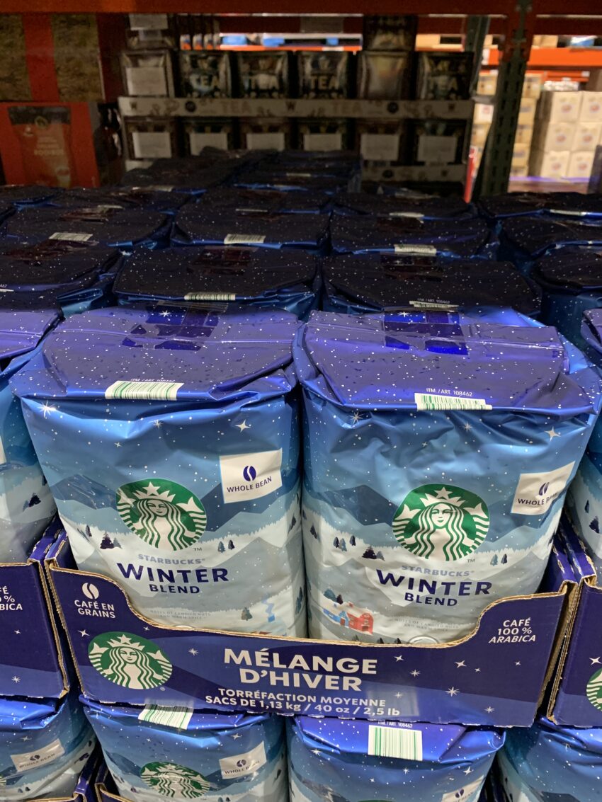 スターバックス ウインターブレンド 2個 Whole Bean コストコ