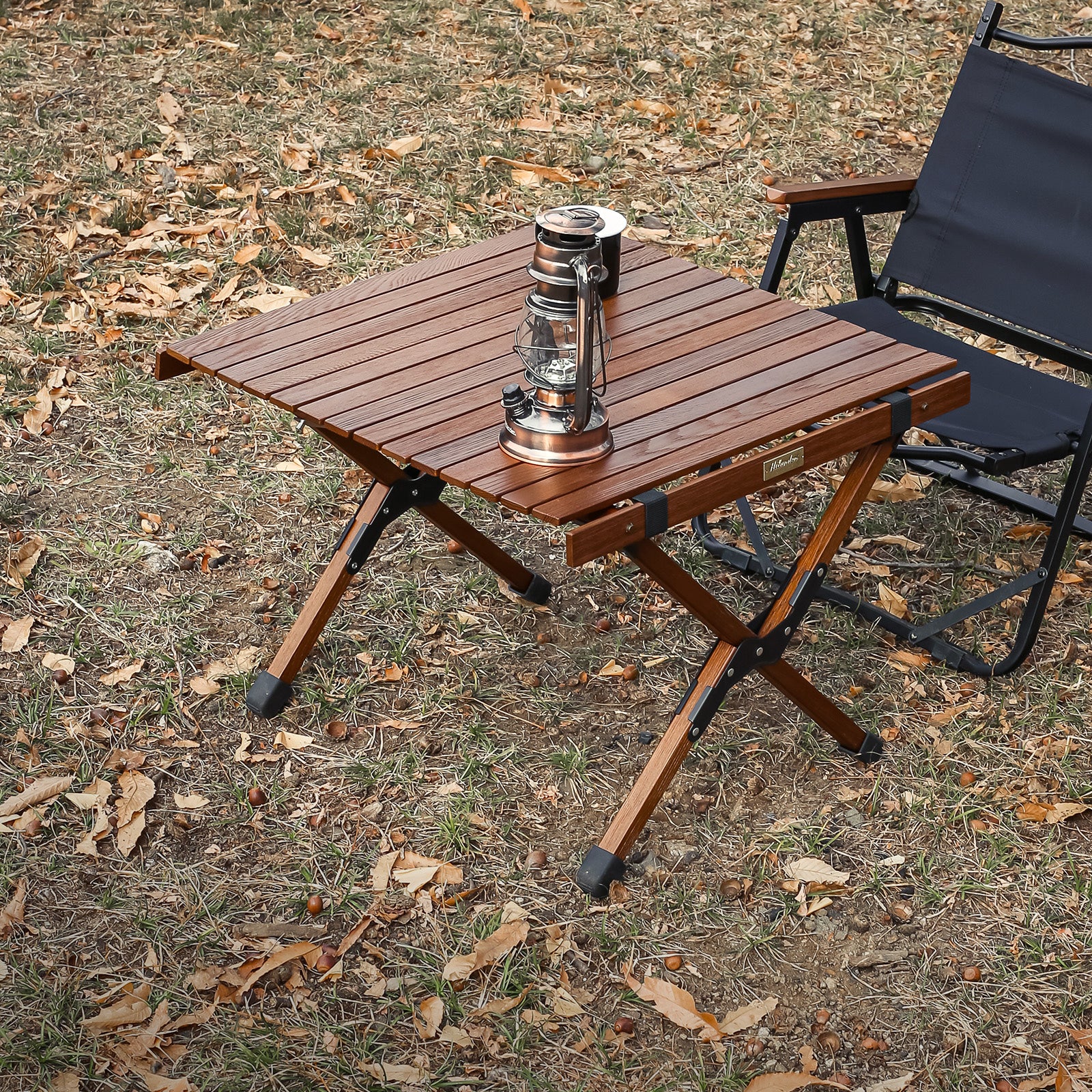 ウッドロールトップテーブルLIGHT 60 アウトドア キャンプ ロー