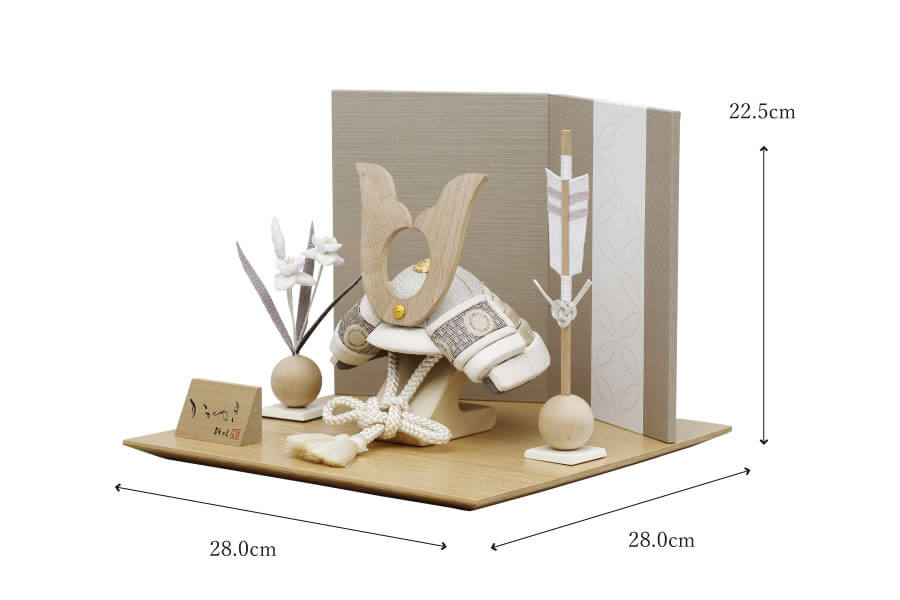 五月人形 木目込み兜 - 鳳 - ほう - 七宝薄桜｜ コンパクトでおしゃれ