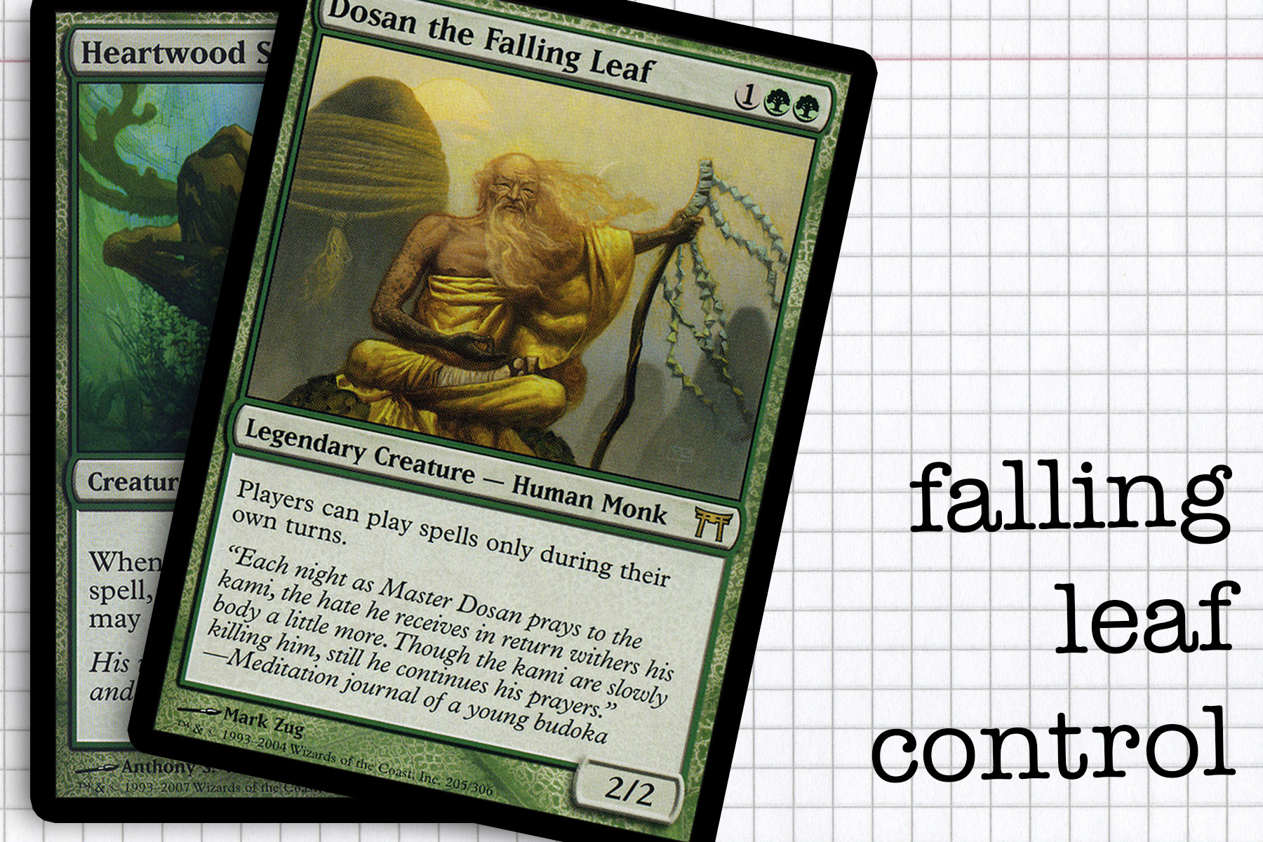 MTG 落葉の道三/Dosan the Falling Leaf foil Dosan the Falling Leaf