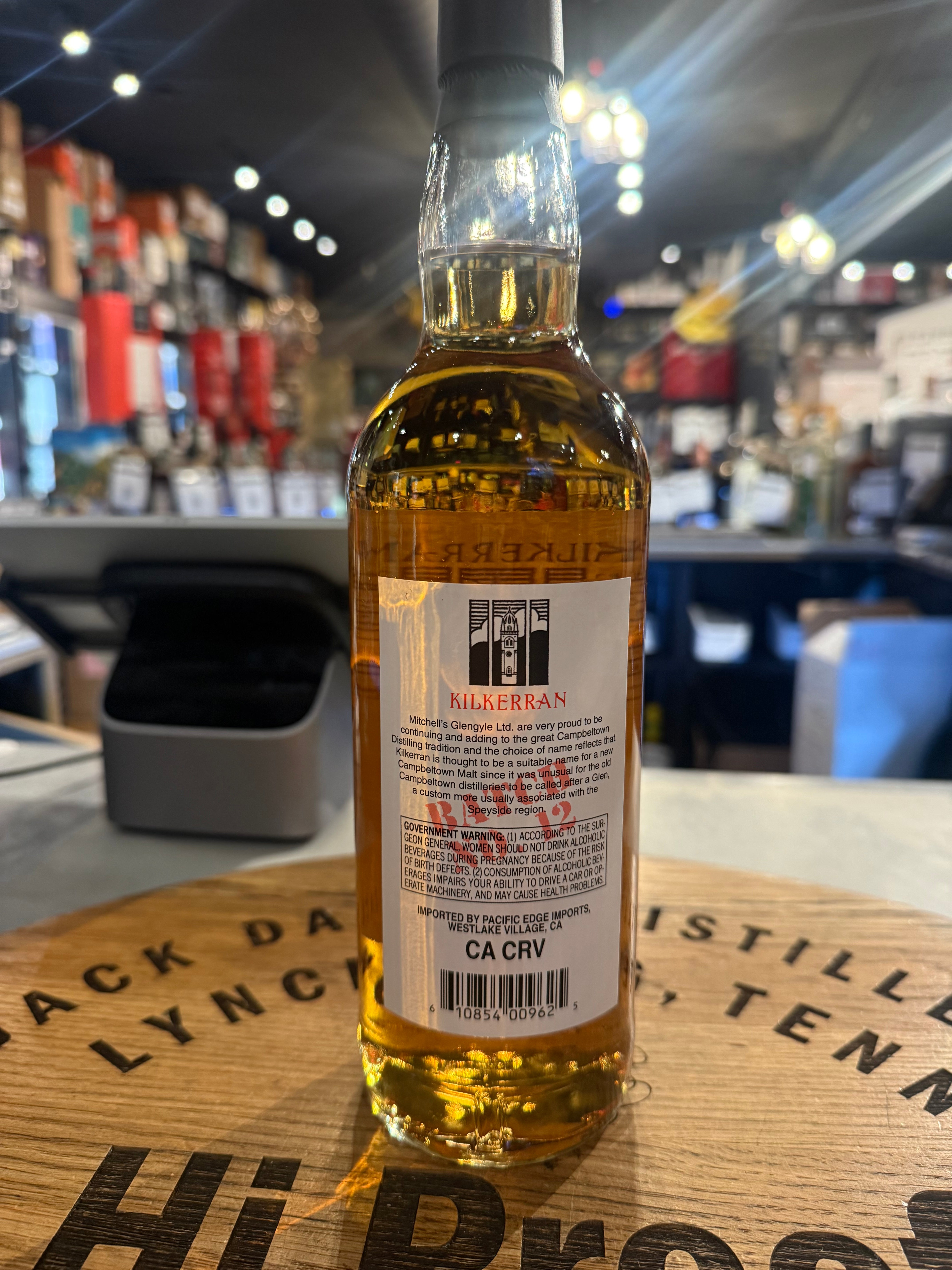 Kilkerran Heavily Peated Batch No. 12 Single Malt Scotch 700ML