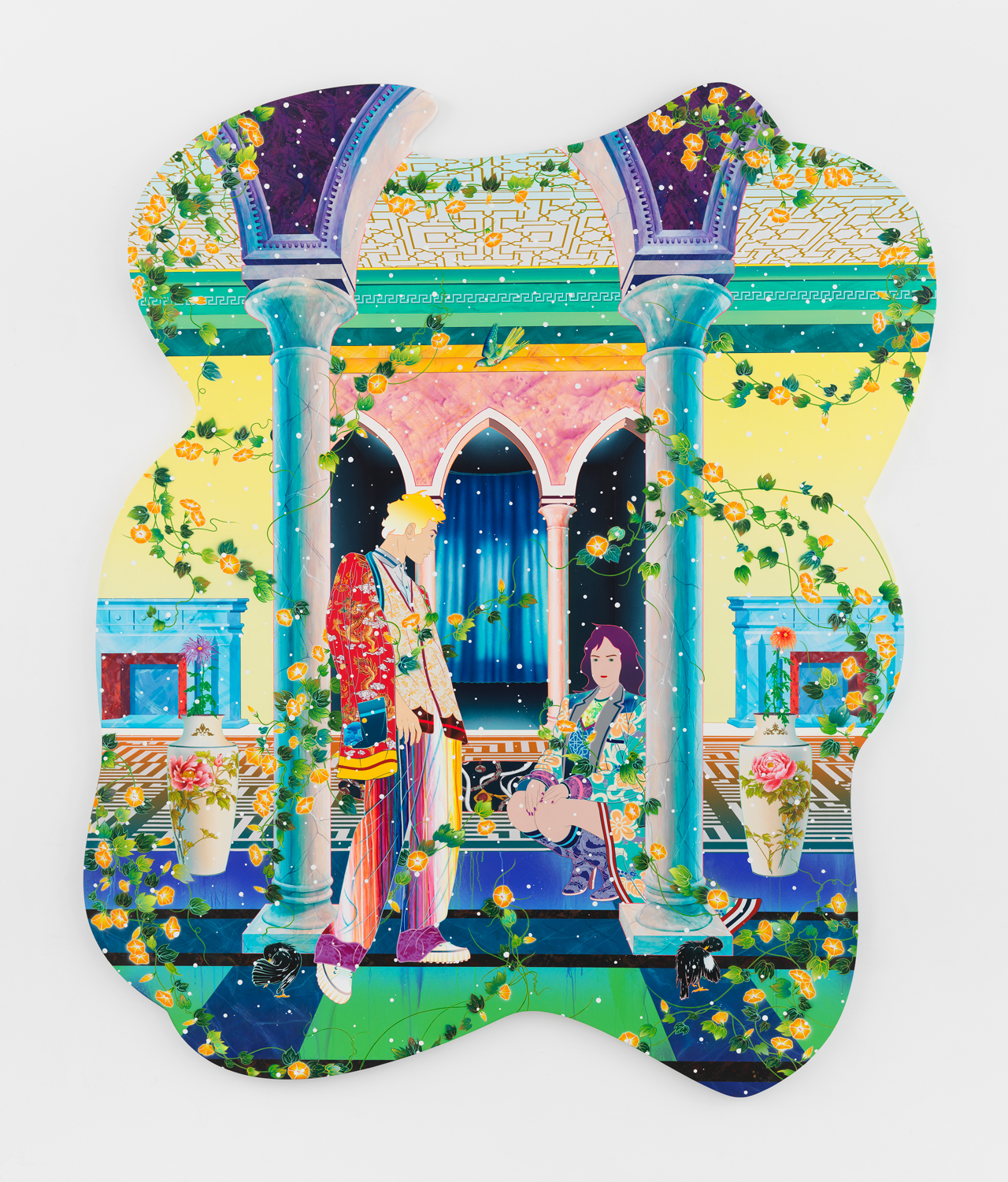 松山智一展：雪月花のときMATSUYAMA Tomokazu: Fictional Landscape