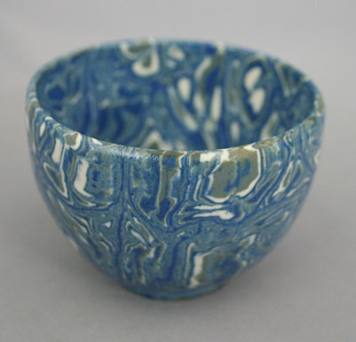 松井康成 練上酒呑 共箱 口径約7㎝ 東Y7-1203☆1Fトヒトコ 松井康成 練