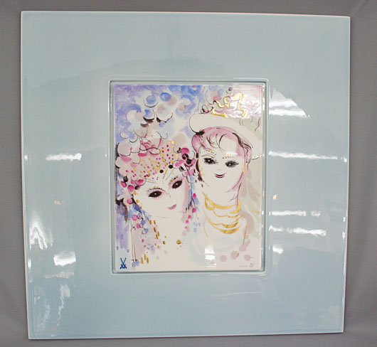 マイセンの陶板画 Sommer マイセンの陶板画 Sommer ユーロクラシクス