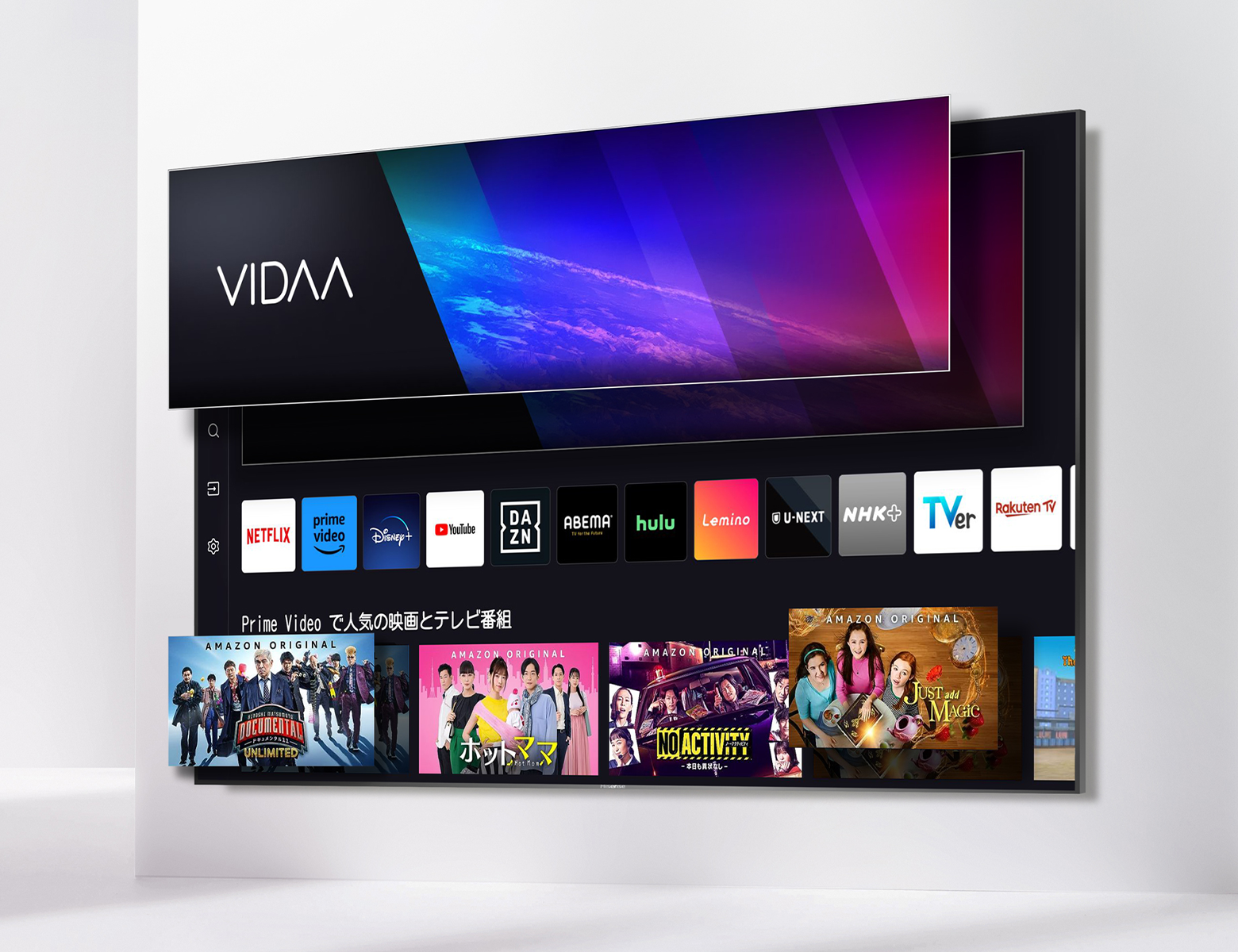 即日受渡❣️全国送料込2年前購入32型テレビYouTube.U-NEXT