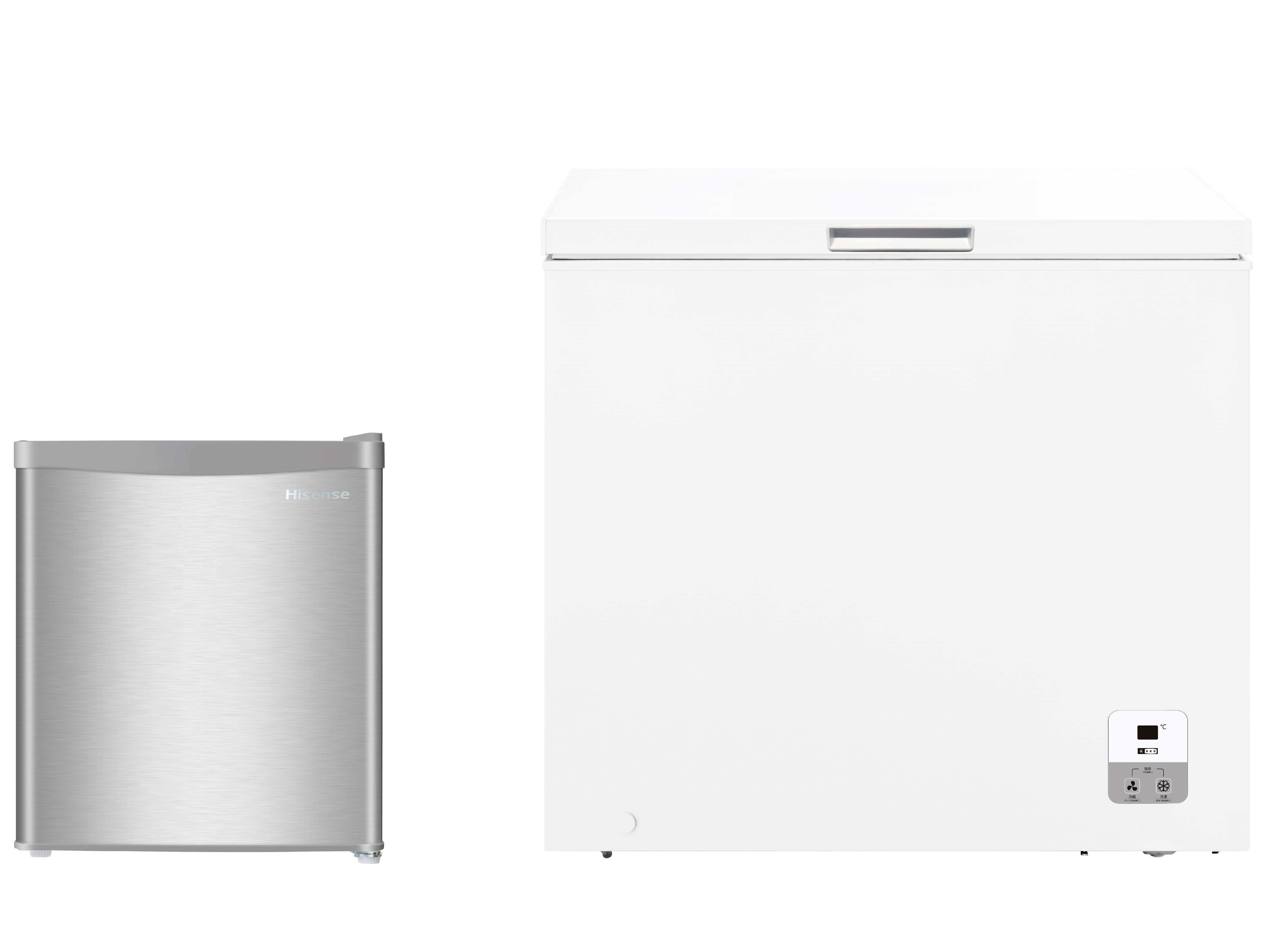 2019年式 42L Hisense 冷蔵庫 HR-A42JWS 冷蔵庫 ステンレス HR-A42JWS