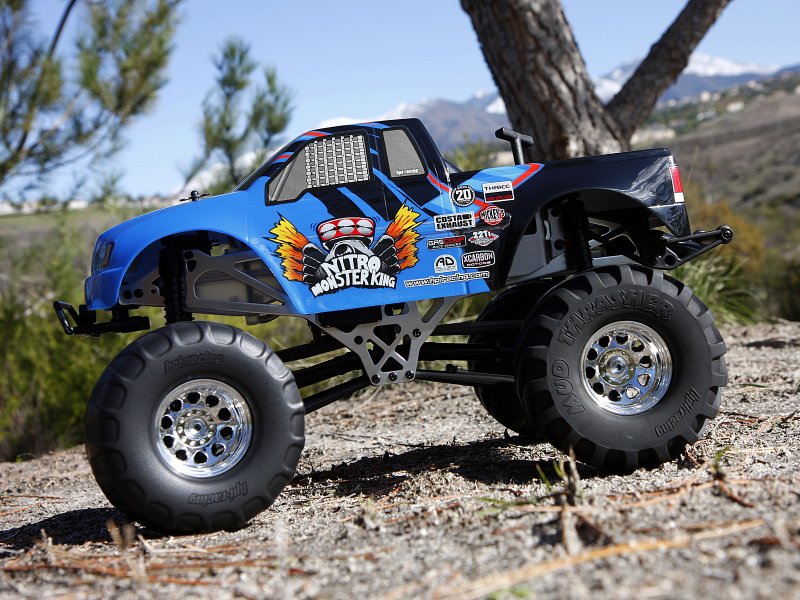 10864 RTR NITRO MONSTER KING 4x4 TRUCK NS W/ NWK-1 BODY