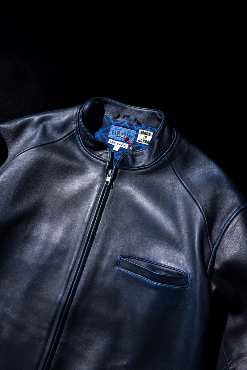 INDIGO SHEEP LEATHER SERIES | インディゴシープレザー | BLUE BLUE