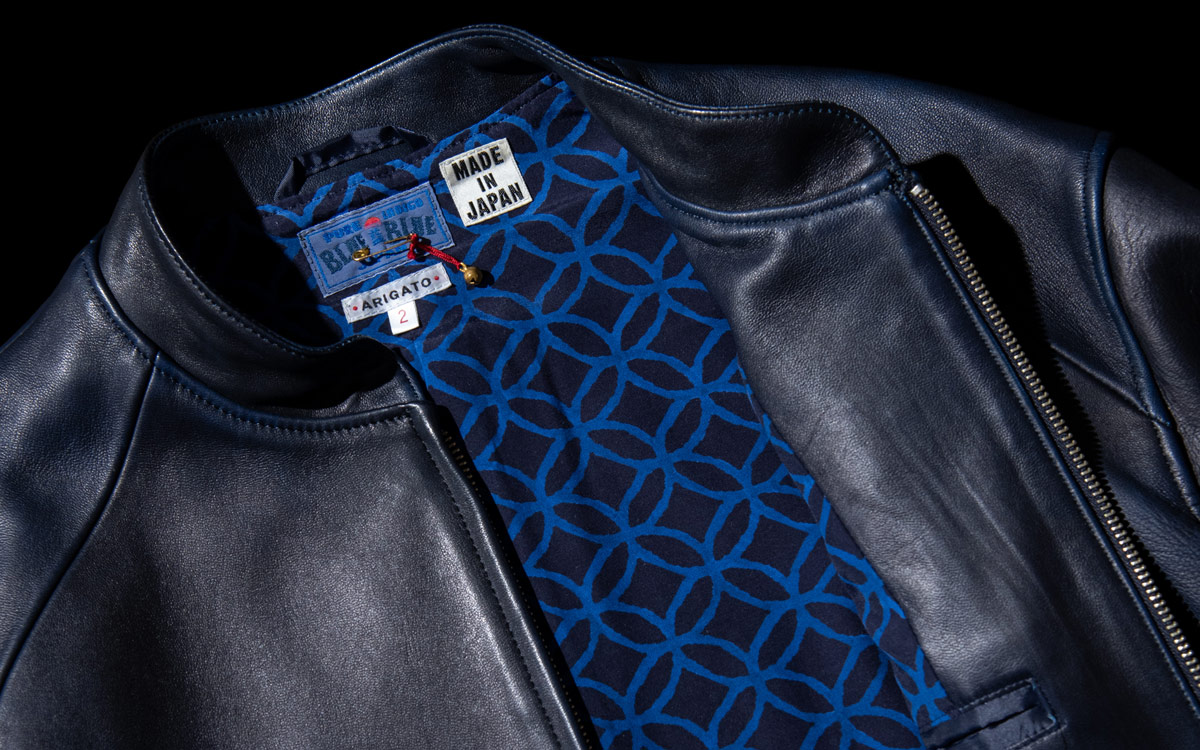 INDIGO SHEEP LEATHER SERIES | インディゴシープレザー | BLUE BLUE