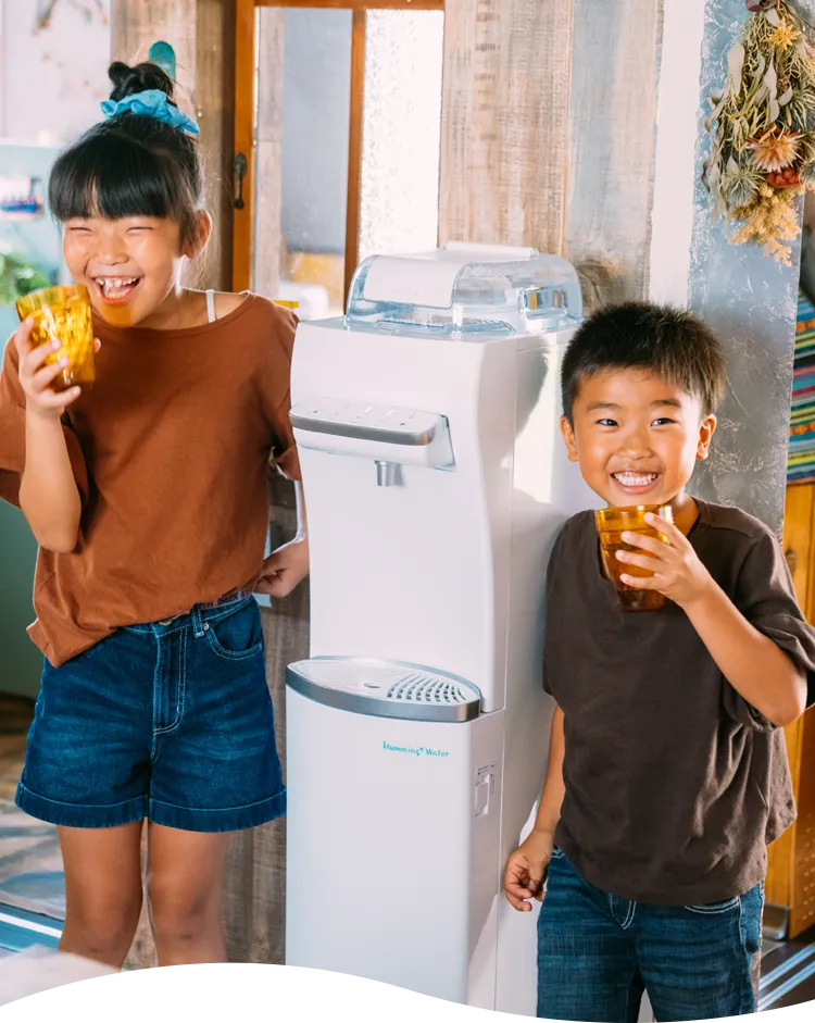 公式 | ハミングウォーター 給水タイプなので使いたいだけ！浄水型の