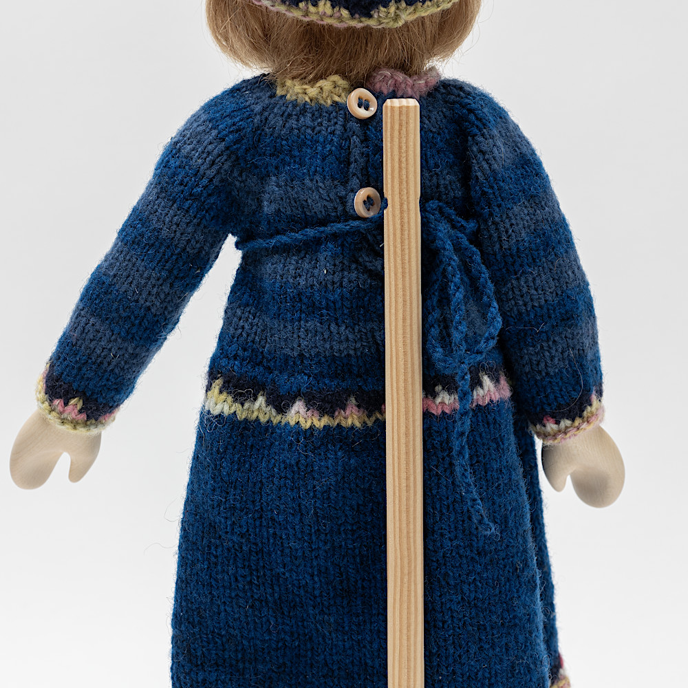ポングラッツ人形（オールウッド）青ドレス：おもちゃ：百町森