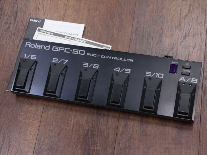 動作◯】 Roland フットコントローラー GFC-50 (Mod) 動作◯】 Roland