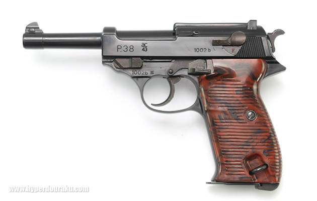 P38 トイガン ブラック/ブラウン マルシン マルシン ワルサーP38