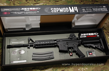 東京マルイ 次世代電動ガン M4A1 SOPMOD 初速約95m/s ソップモッドM4