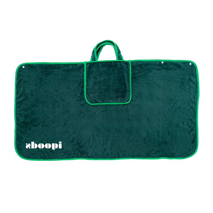 コンパクト収納ブランケット｜制作事例｜アイグッズ株式会社