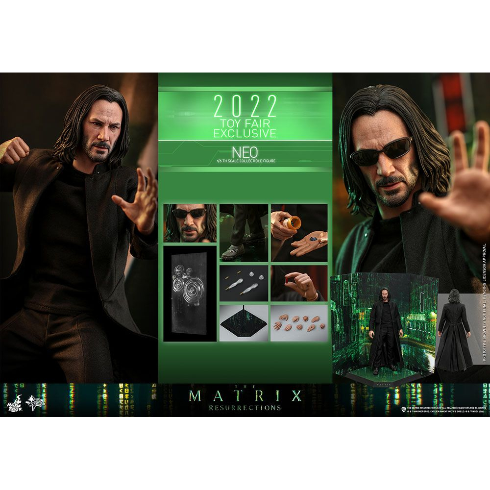 The Matrix Resurrections - Neo 1:6 Scale Figure by Hot Toys 903757