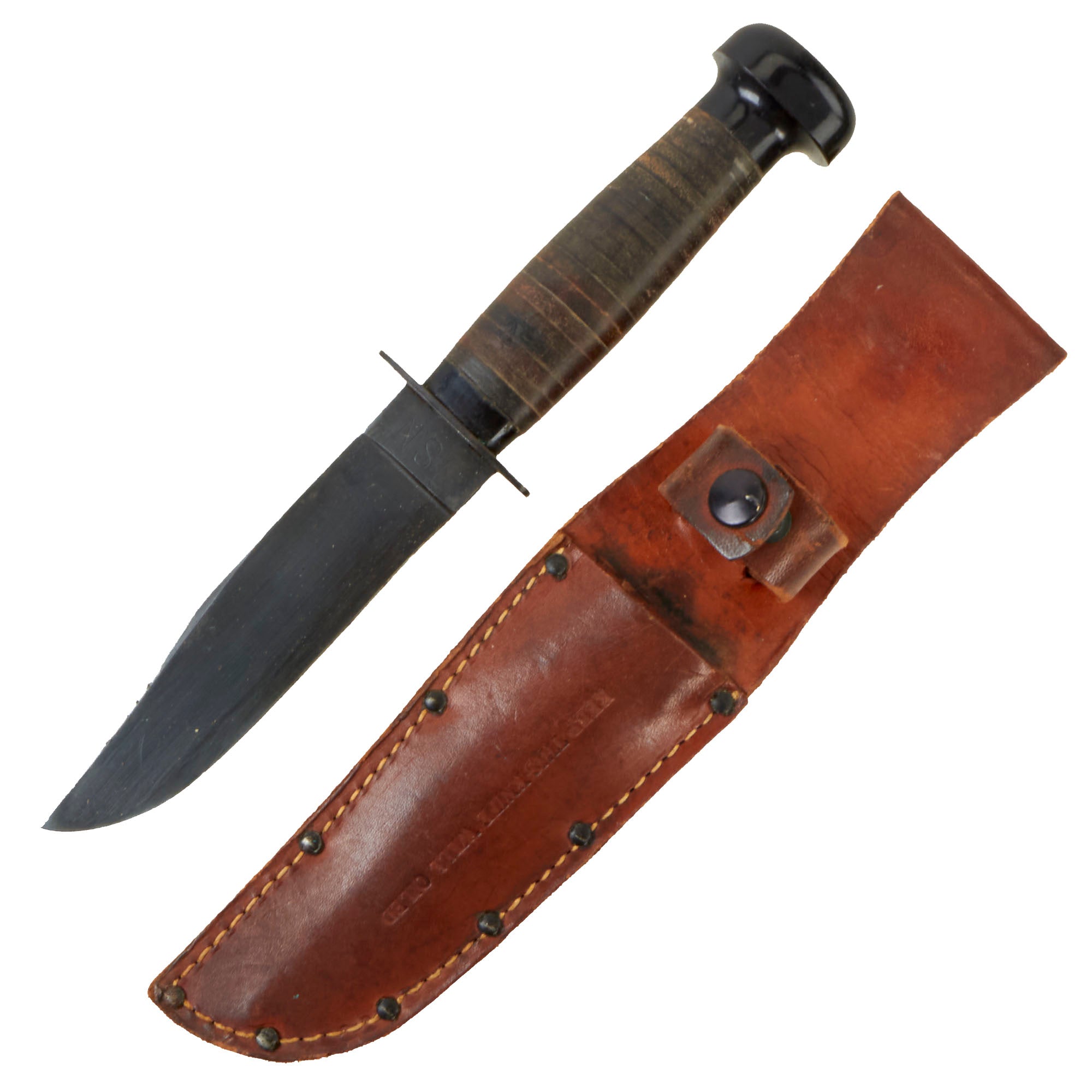 Original U.S. WWII Navy USN Mark 1 Fighting Knife by H. Boker with