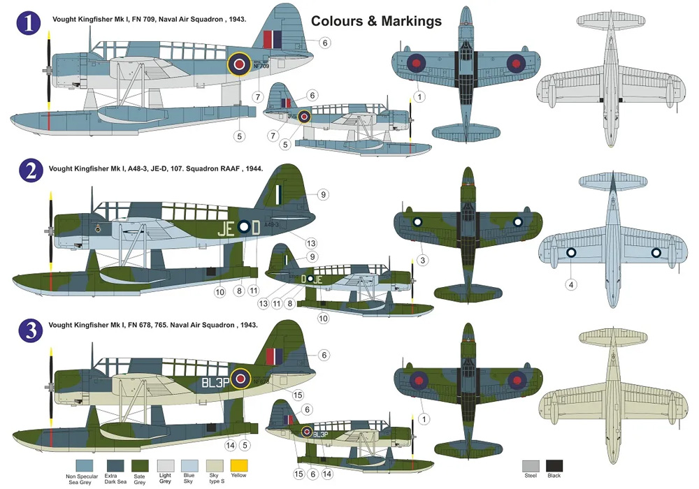 KINGFISHER モデルプレーン レア KINGFISHER モデルプレーン レア