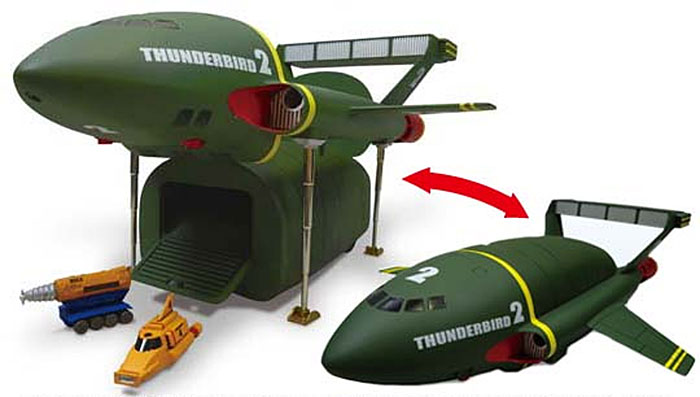 超特大】サンダーバード2号 プラモデル THUNDERBIRD BIG-2 超特大