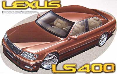 1/24 ザ・ベストカーGT レクサス LS400 (1998年・21型） アオシマ文化