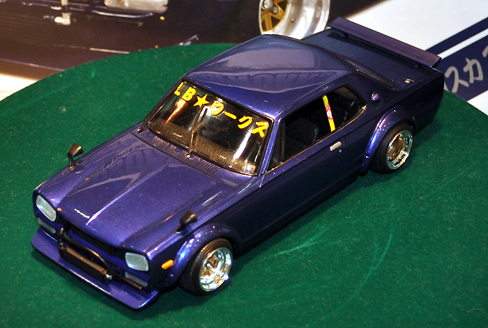 1円〜 アオシマ 等 1/24 LBワークス ハコスカ2Dr LBワークス 130