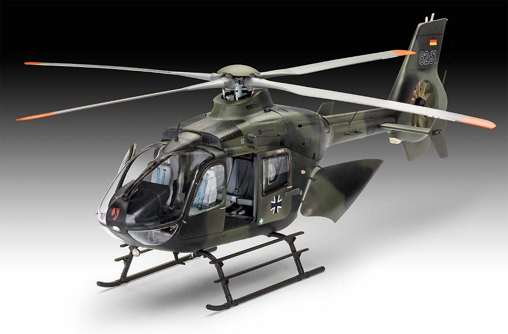 激レア】 ドイツ レベル 1/32 EC135 ヘリコプター プラモデル 激レア