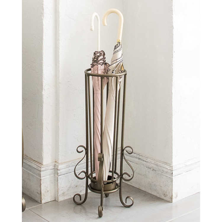 OT-1497 アンティークゴールド傘立て｜アンブレラスタンド・完成品