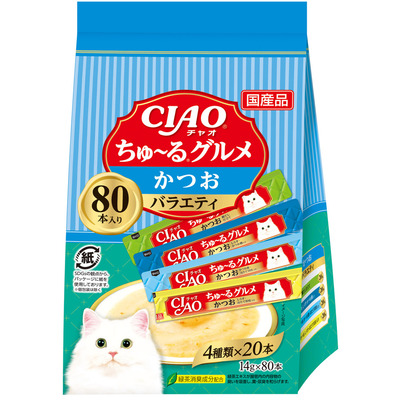 CIAO ちゅ～るグルメ とりささみ海鮮バラエティ 120本入り | 商品情報
