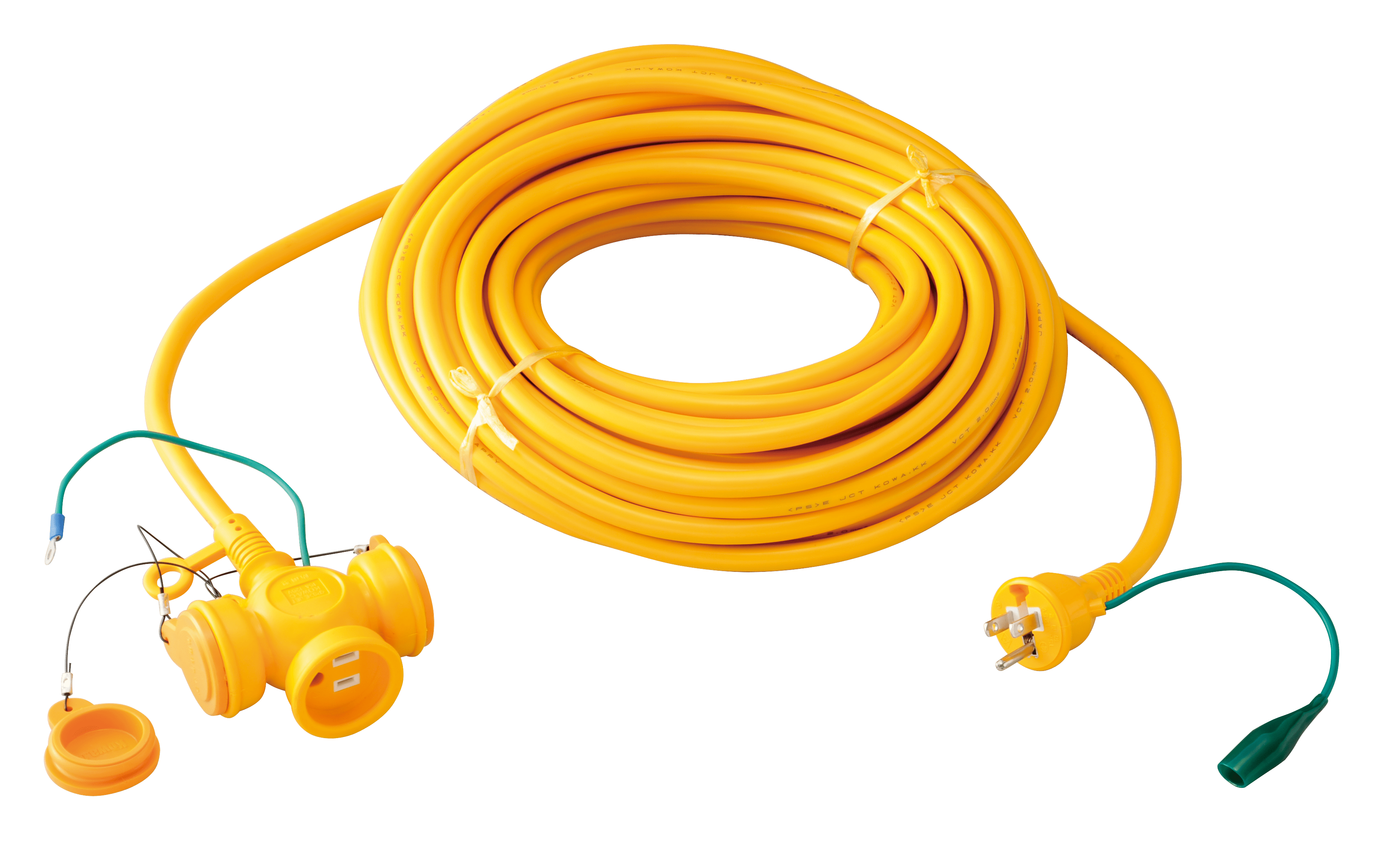 延長コード(ソフトタイプ) KM03-20JP 20M キ | inaba_jappy | JAPPY