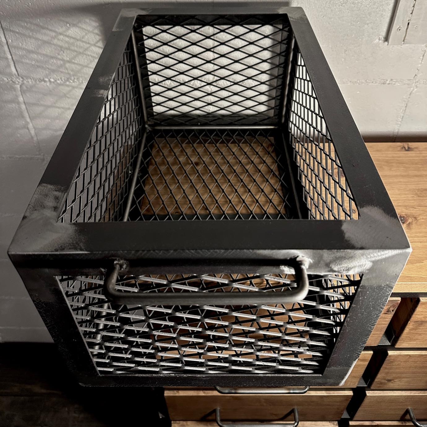 VINTAGE IRON BOX-001 / 大阪・堀江・家具屋・ヴィンテージ