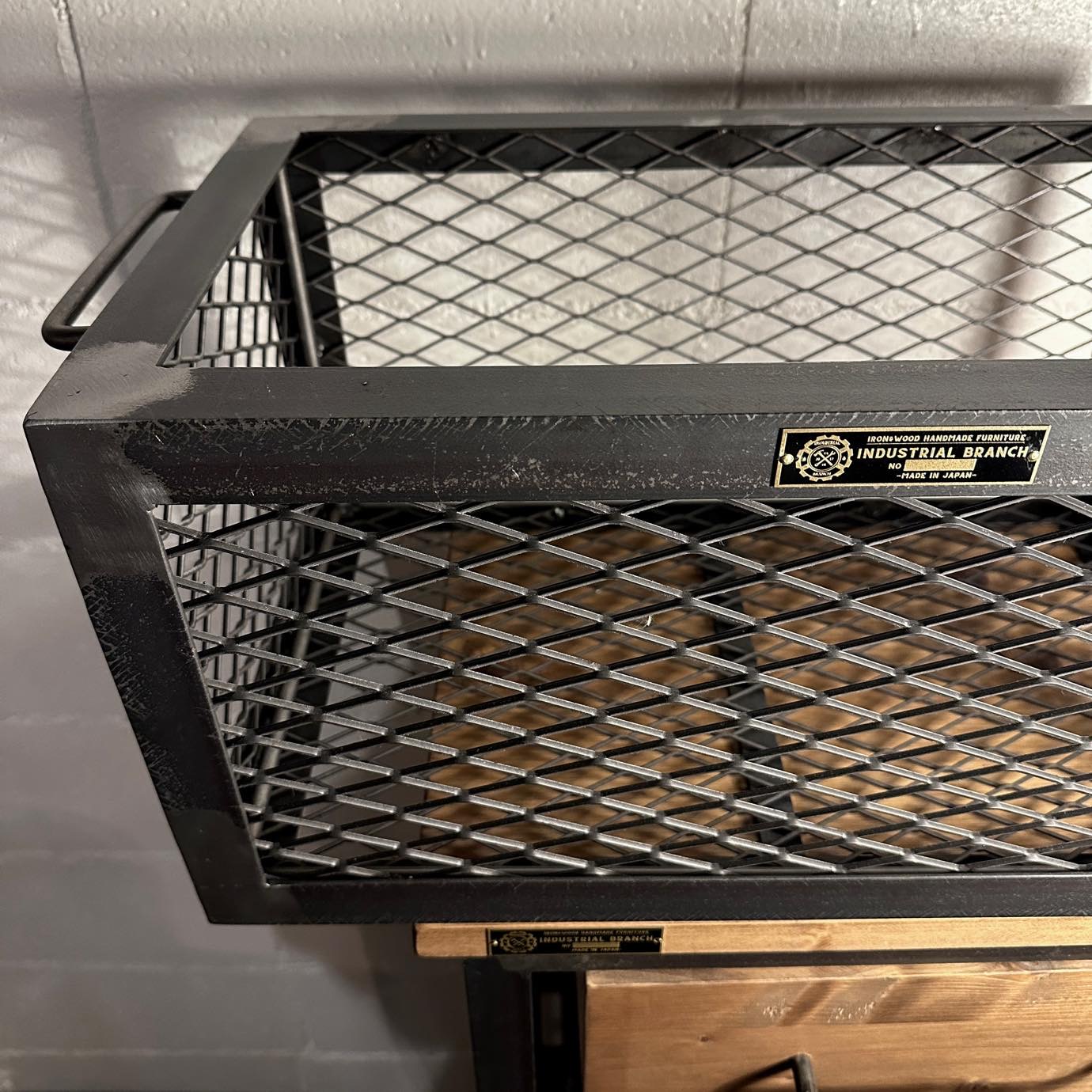 VINTAGE IRON BOX-001 / 大阪・堀江・家具屋・ヴィンテージ