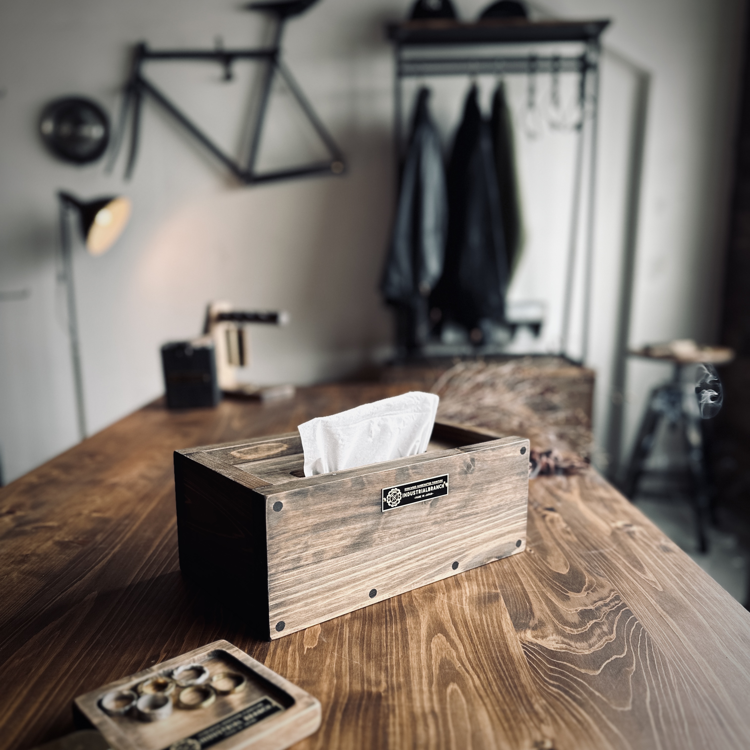 DOWEL VINTAGE WOOD TISSUE CASE / 大阪・堀江・家具屋・ヴィンテージ